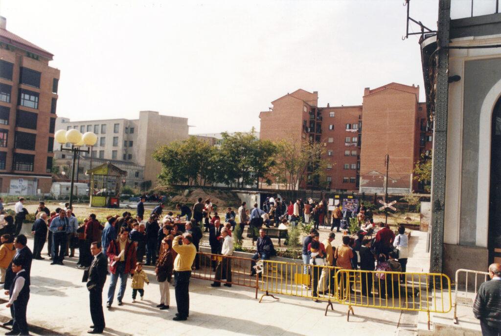 Ambiente durante el primer Día del Tren