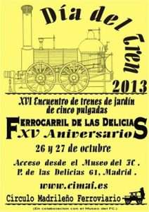 Carte Día del Tren 2013. 