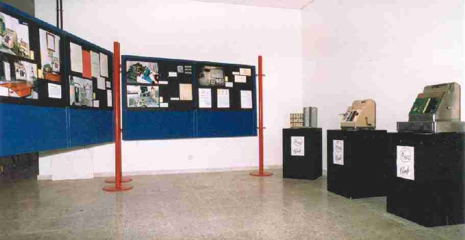 Paneles de la exposición