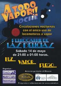 Cartel 16º A Todo Vapor!! Noche. Cartel 16º A Todo Vapor!! Noche.