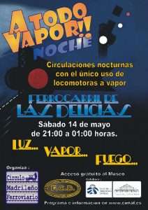 Cartel 16º A Todo Vapor!! Noche.