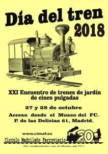 Cartel Día del Tren 2018