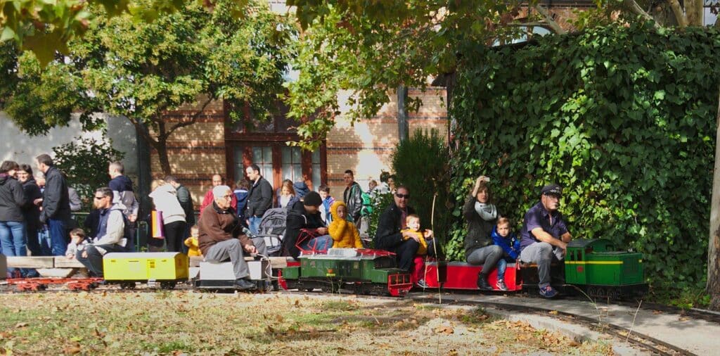 Un "paralelo" durante el Día del Tren de 2018