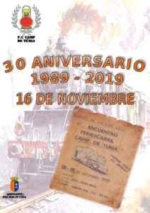 Cartel Encuentro del XXX Aniversario FC Camp de Túria