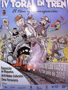 Cartel Toral en Tren 2005