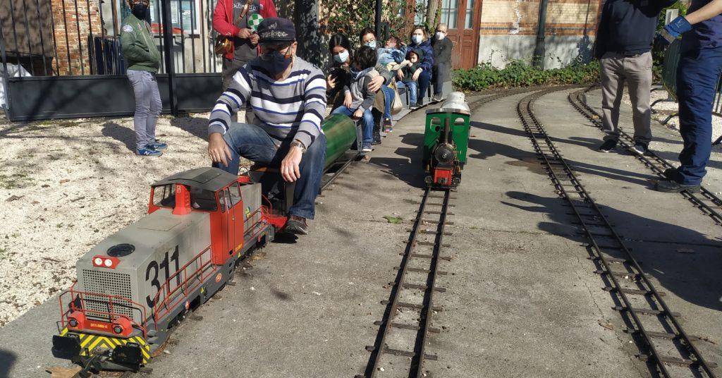El Ferrocarril de las Delicias durante uno de sus días de apertura