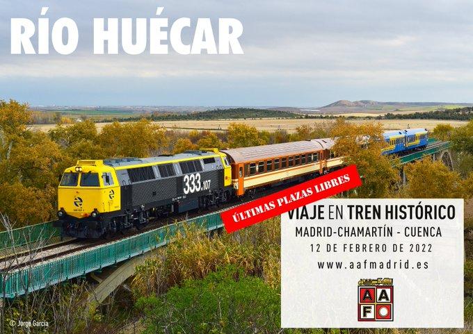 Cartel Tren Río Huécar