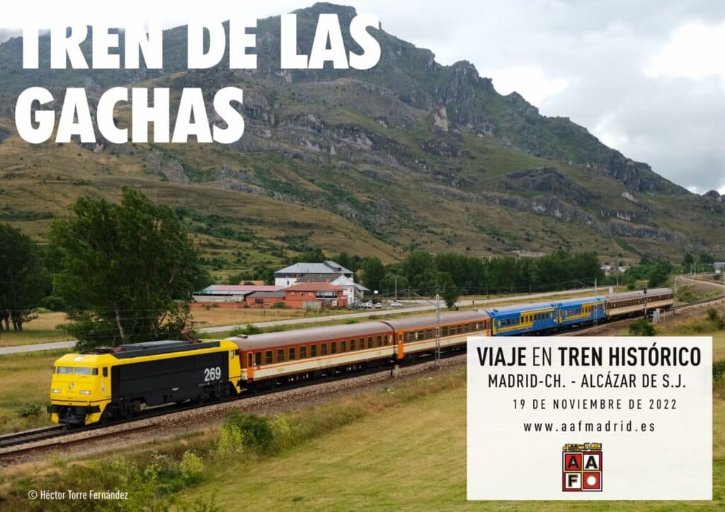 Cartel "Tren de las Gachas" 2022