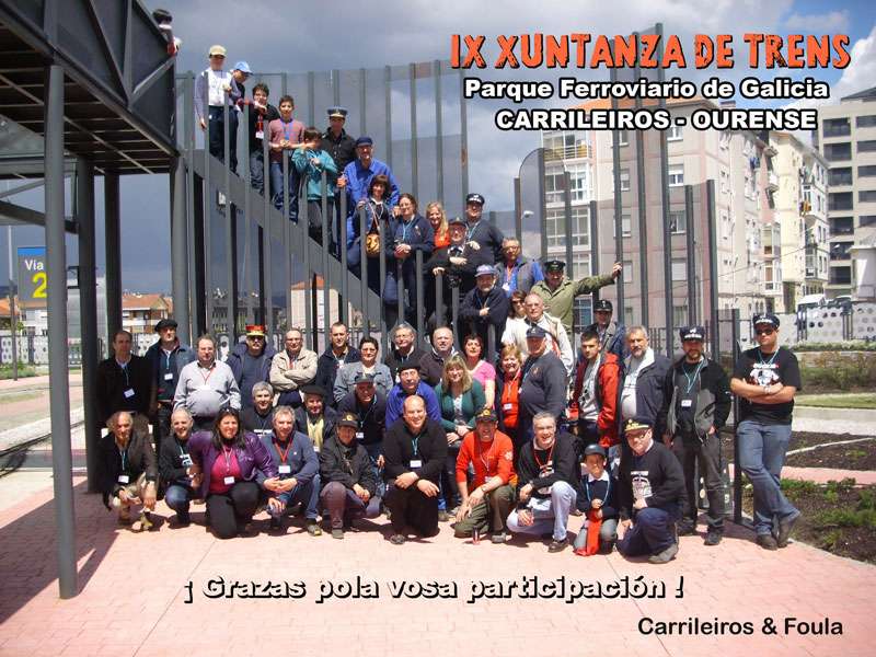 Foto de grupo IX Xuntanza Ourense