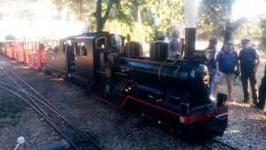 Locomotora "Big Viñas", del Tren de Palau