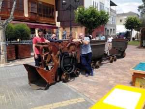 Tren minero en Toral de los Vados