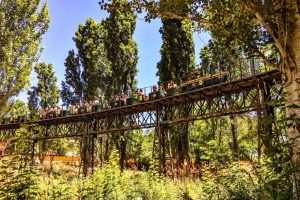 Tren de 10" en el viaducto de Sabadell