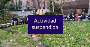 Actividad suspendida