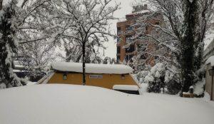 El FCD bajo la nieve