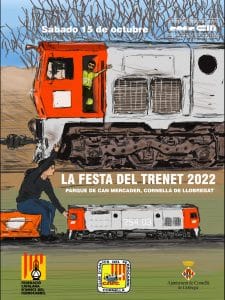 Cartel "La Festa del Trenet 2022"