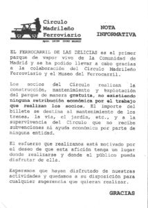 Nota informativa 1998