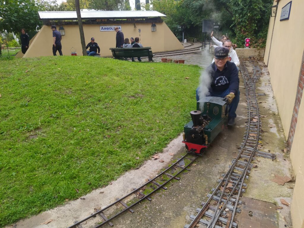 Miguel con la Carmela en La Losilla