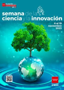 Cartel de la XXIII Semana de la Ciencia de Madrid